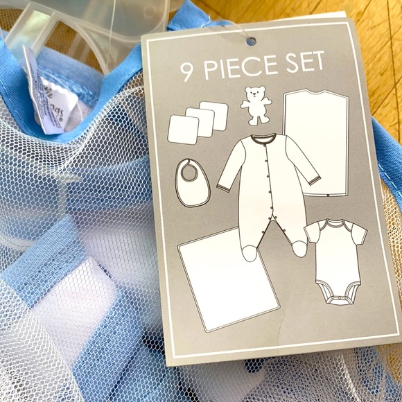Infant 9 Piece layette set, NWT - Picture 3 of 3